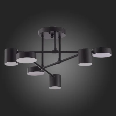 Светильник потолочный Черный/Черный LED 6*7W 4000K NOBEL_5