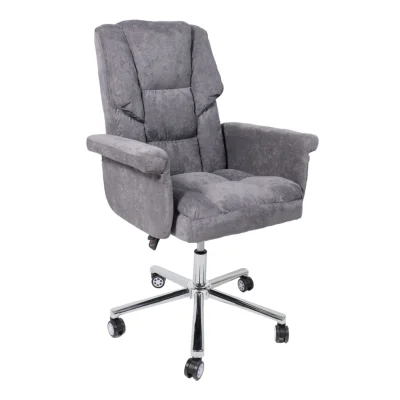 Кресло рабочее, поворотное HOMER, ткань, темно-серый фотография