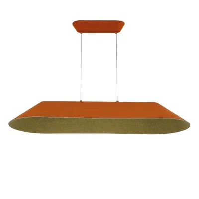 Светильник подвесной ST-Luce Оранжевый,Серый/Оранжевый,Серый LED 1*32W SENTITO_3