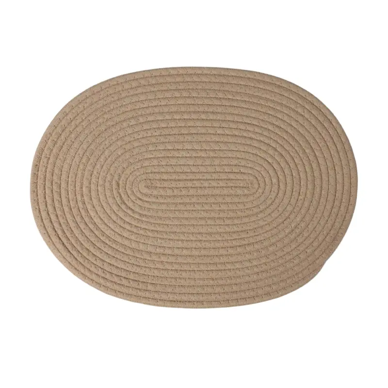 Подставка сервировочная KNOT, овальная, бежевый, 40*30см фотография