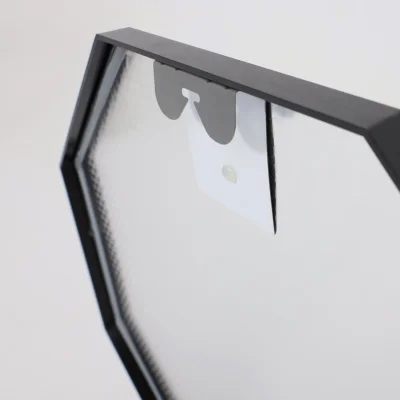 Зеркало подвесное RADIANT,600*600, черный_7