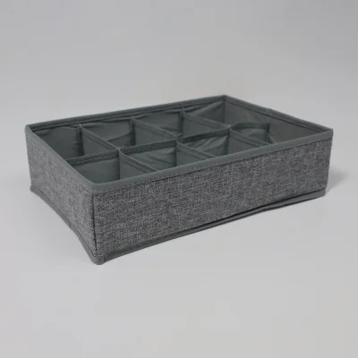 Контейнер для хранения MACKENZIE-1, 8 ячеек, серый, 34*24*9см_2