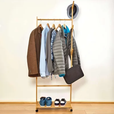 Стойка для одежды CAMELLIA, бамбук_5