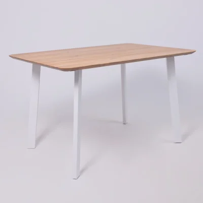 Стол МАЙОН, 120*80*74, дуб натуральный/белый (ПР-2 DSW (Т27) (02) КС-60)_10