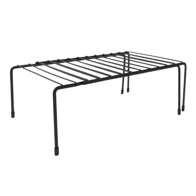 Подставка-сушка для посуды металлическая FINN, черный, 42*24*14см фотография