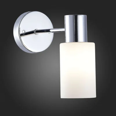 Светильник настенный Хром/Белый E14 1*60W GESSI_2