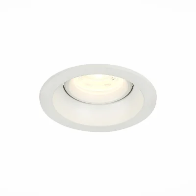 Св-к встр. Белый GU10 1*50W  D94xH40 220V Без ламп Встраиваемые светильники_9