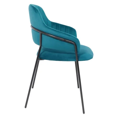 Стул AV 448, изумрудный бархат/черный_4