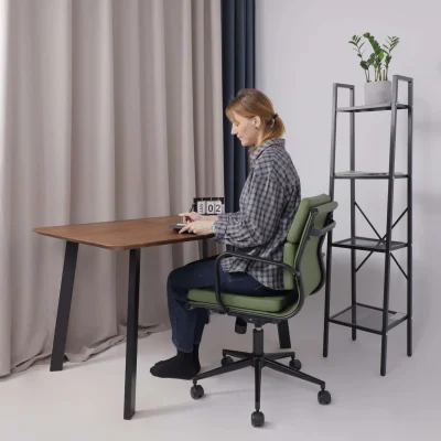 Кресло рабочее INDIGO, LB зеленый/черный_8