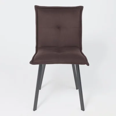 Кресло РУБИК U Velutto 24 темно-коричневый велюр/черный_11