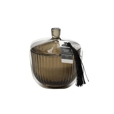 Ароматическая свеча WICKED BERRY в стекле, Д95 Ш95 В112 фотография