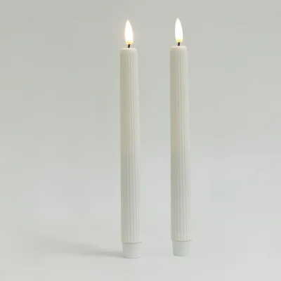 Комплект из электронных свечей AKS тип 2 ( 2 свечи 2.4х25.3см 1LEDх2, 2ААх2 ) фотография