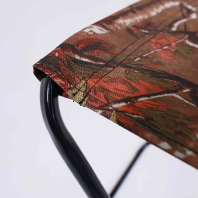 Складной стульчик-табурет без спинки "Пикник-1" с рюкзаком 20 л., 27*30-50cm, черный_6