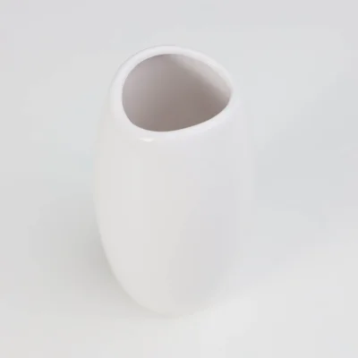 Ваза керамическая GHOST, белый, 12,5*12,5*23,5см_2