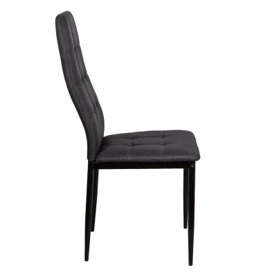 Стул SKY, темно-серая ткань Seattle 007/черный_3