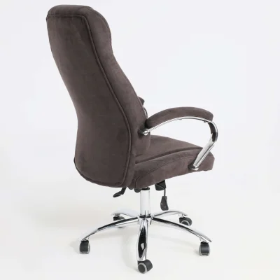 Кресло поворотное KING A, ткань/темно-коричневый_17