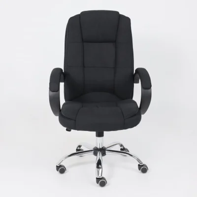 Кресло поворотное BILL, ткань, черный_3