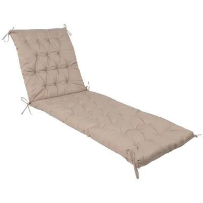 Подушка мебельная ШЕЗЛОНГ ЧЕРИОТ, 190*60см, бежевый фотография