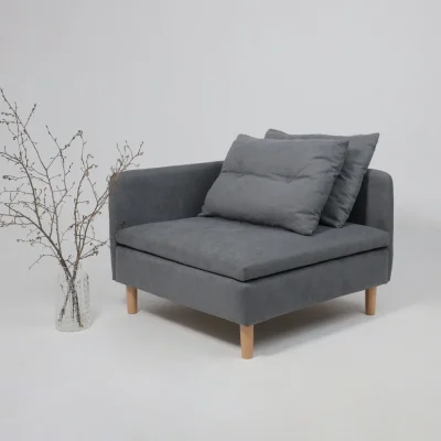 Модуль кресло угловое Линту Prince Ash, серый_9