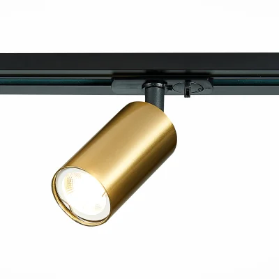Св-к трек. Золотистый GU10 1*50W  IP20 L100xW54xH142 220V Без ламп BASE_3