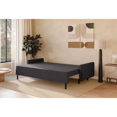 Диван-кровать ОЛИВЕР Ultra Grafit, темно-серый_3