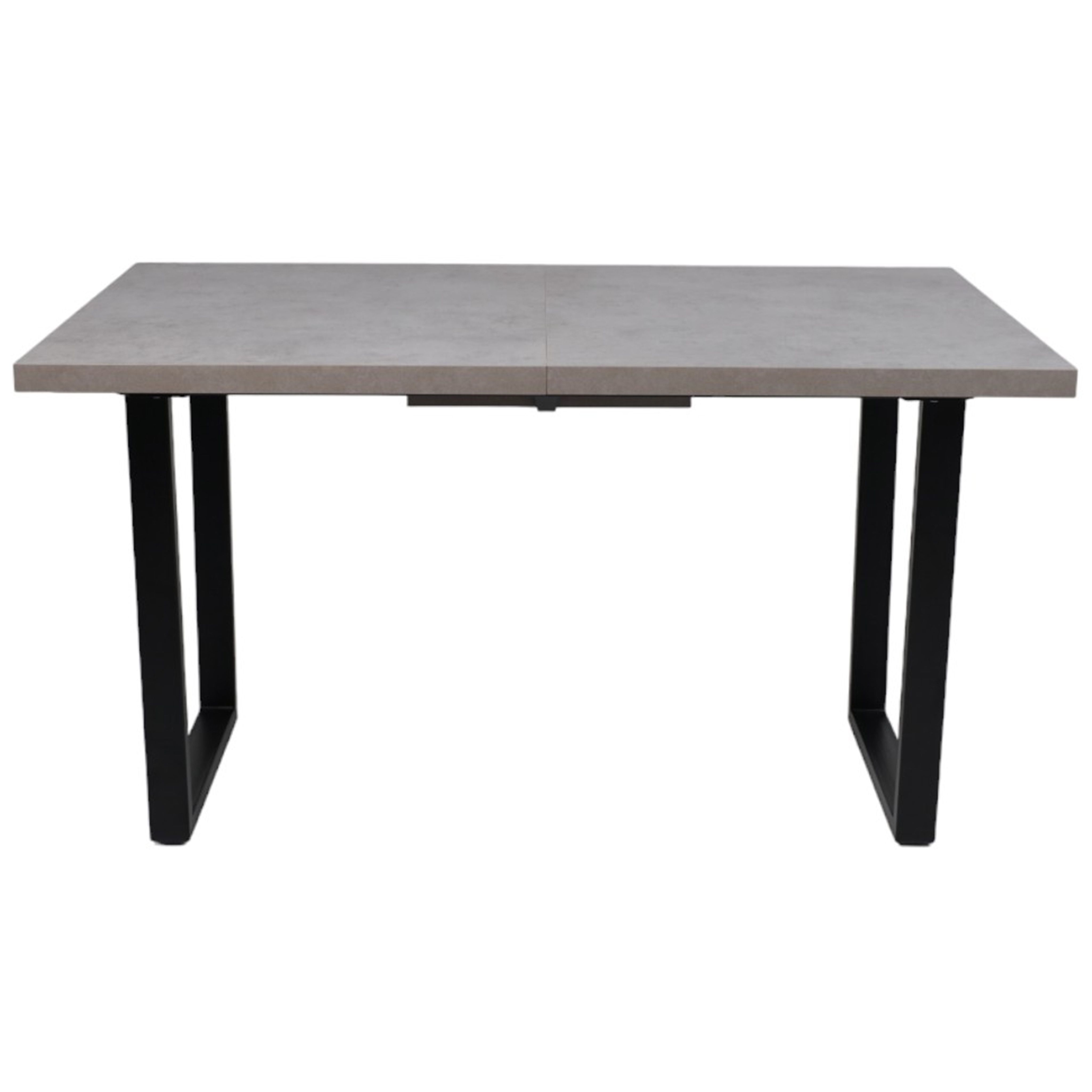 Стол FIT 140 раздвижной, 1400(1800)*850, Бетон светлый/Черный_preview_20