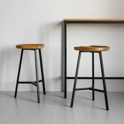 Стул полубарный PopART-65 натуральный/черный_2