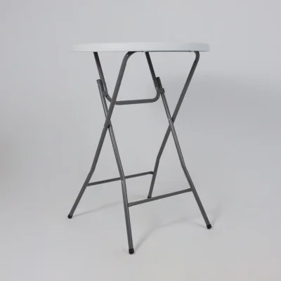 Стол складной Table AKS тип 20, белый (D80х110)_6