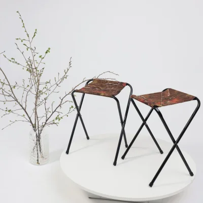 Складной стульчик-табурет без спинки "Пикник-1" с рюкзаком 20 л., 27*30-50cm, черный_2