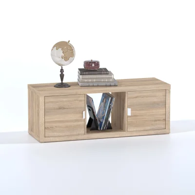 Стеллаж ФОРА 3  112х41х38см, дуб беленый_4