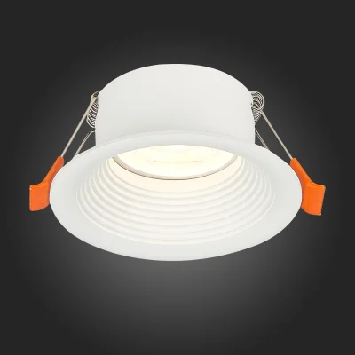 Св-к встр. Белый GU10 1*50W  D89xH40 220V Без ламп Встраиваемые светильники_2