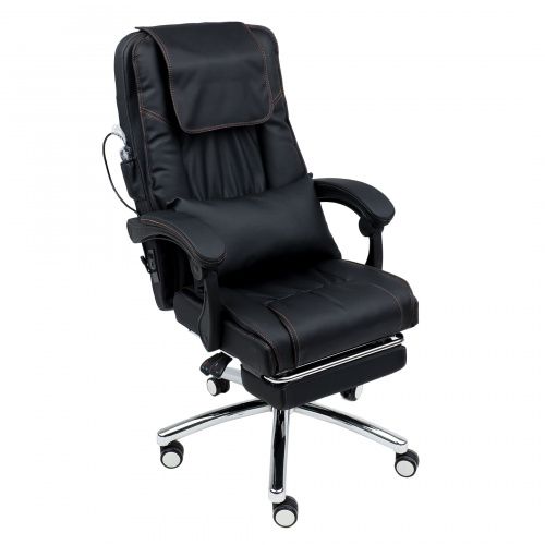 Компьютерные кресла - Кресло поворотное CHIEF MASSAGE, черный