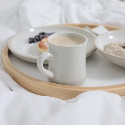 Кружка STONE CLAY, керамика, белый, 8,5*12*10см_10