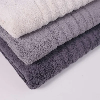 Полотенце махровое ZEROTWIST, 50*90см, серый, Е2022-260_7