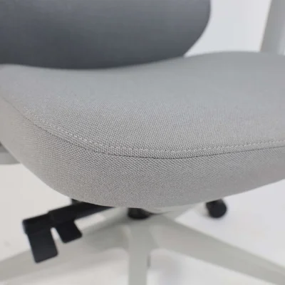 Кресло поворотное FENIX, серая сетка + ткань/серый полиамид_10