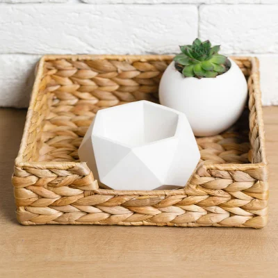 Органайзер для хранения BLAKE, бежевый, 23*23*7см_9