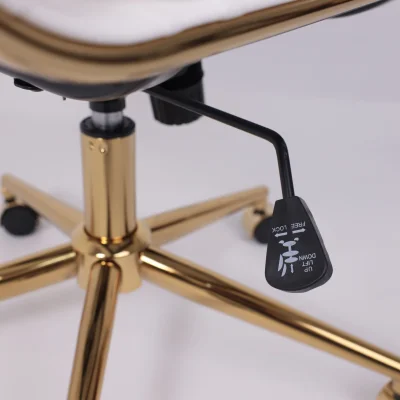 Кресло рабочее INDIGO, LB белый/золотой_16