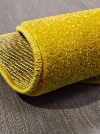 Ковер SMILE NC17 - YELLOW - Круг 1 на 1_3