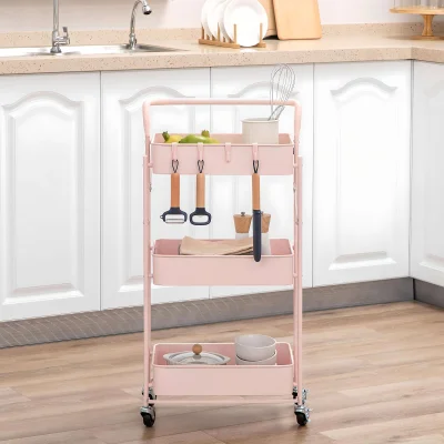 Этажерка NIKA, розовая_7