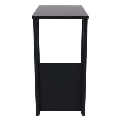 Стол журнальный FOXY, темный дуб/черный, 500*300*600_3