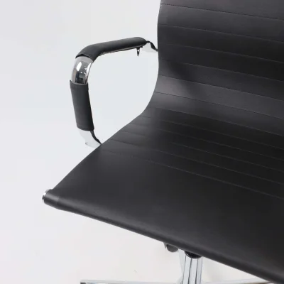 Кресло поворотное EVELIN, экокожа, черный_12