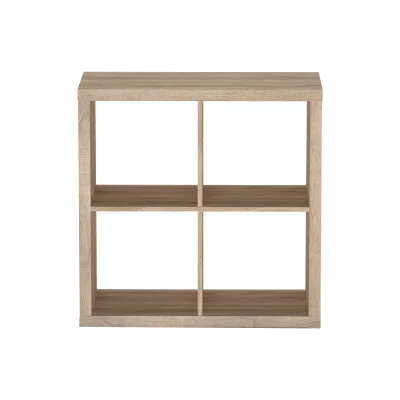 Стеллаж ФОРА 4  76х76х38см, дуб беленый_2