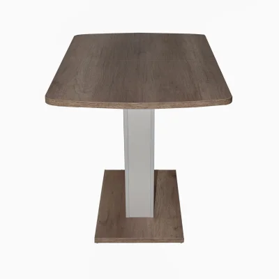 Стол раздвижной на опоре Sheldon, 1180(1570)*720*760, (дуб каньон)_4