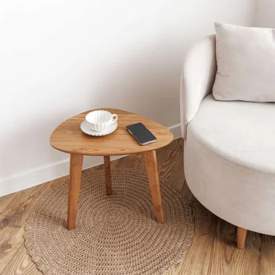 Стол журнальный DROOP-45, дуб натуральный/натуральный_3