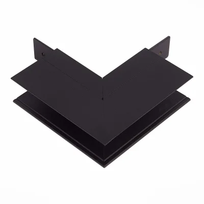 Внешний угол-соединитель для подвесного / накладного магнитного шинопровода ST-Luce Чер SKYLINE 48_3