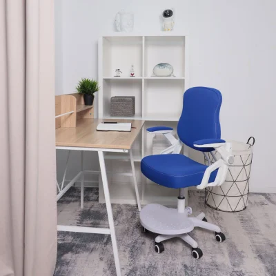 Кресло поворотное SWAN, ткань, (синий)_11