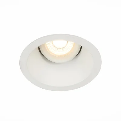 Св-к встр. Белый GU10 1*50W  D103xH52 220V Без ламп Встраиваемые светильники_9