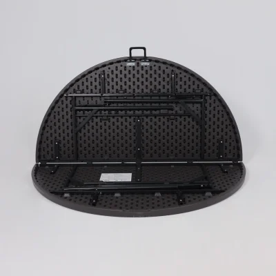 Стол складной Table AKS тип 10, темно-серый (D152х74)_8