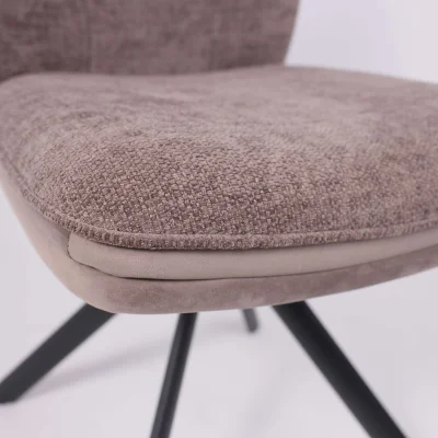 Стул SMART-R 360, g26 MOCCO шенилл LUX - d05 CAPPUCCINO LUX\черный_7