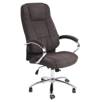 Кресло поворотное KING A, ткань/темно-коричневый фотография